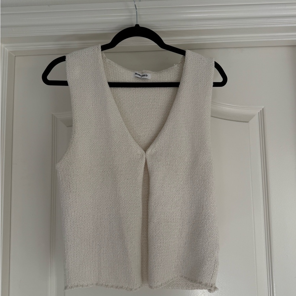 Rumored Prince Street Top in White